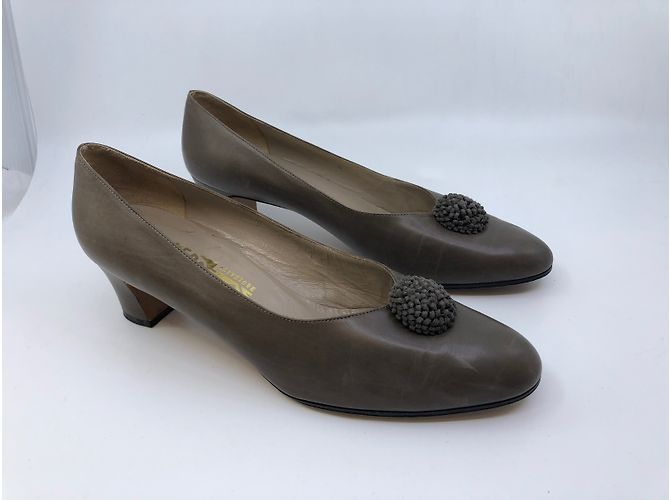 Décolleté in pelle Salvatore Ferragamo - vista 5