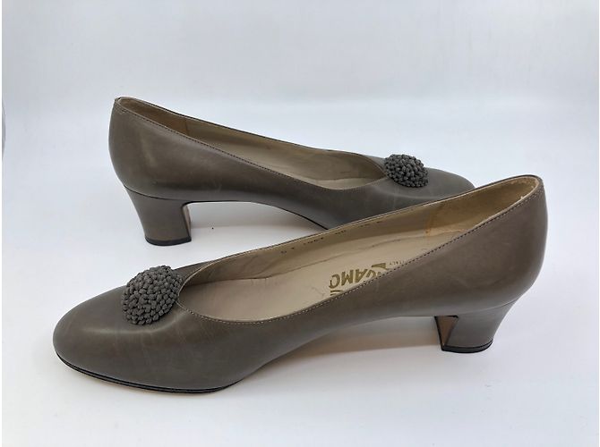 Décolleté in pelle Salvatore Ferragamo - vista 9