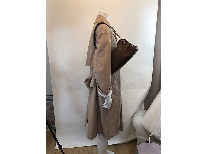 Borsa Chanel in pelle marrone - vista 23