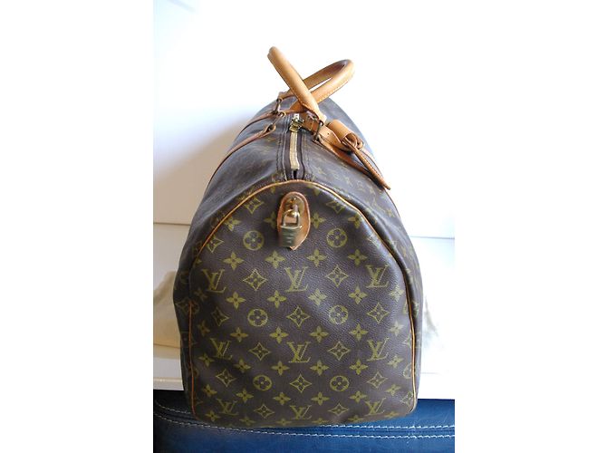 Louis Vuitton neverfull MM Castanho claro - vista 3