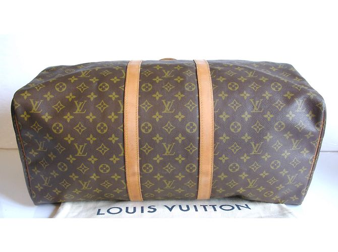 Louis Vuitton neverfull MM Castanho claro - vista 4
