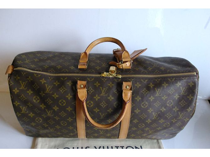 Louis Vuitton neverfull MM Castanho claro - vista 5