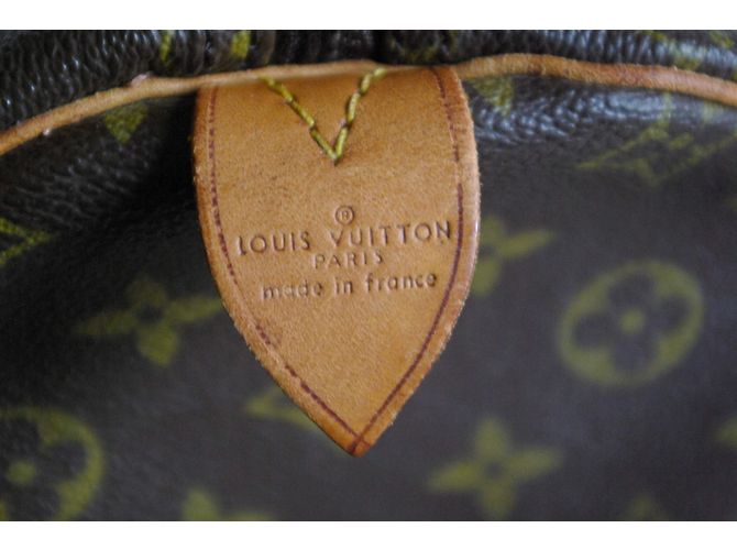 Louis Vuitton neverfull MM Castanho claro - vista 7