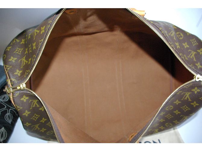 Louis Vuitton neverfull MM Castanho claro - vista 8