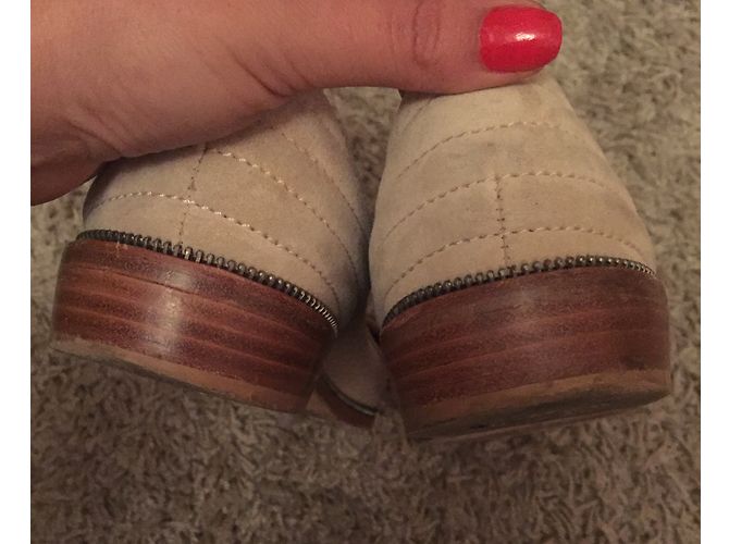 Mocassini The Kooples in pelle beige 38 Bianco - vista 2