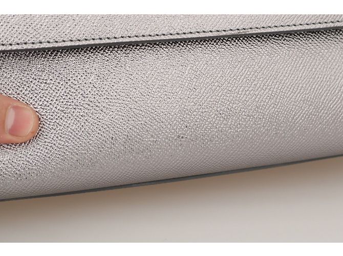 Borsa MISS SICILY in pelle argento Dolce & Gabbana - vista 6