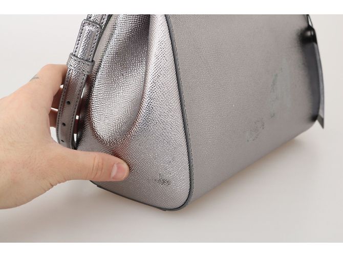 Borsa MISS SICILY in pelle argento Dolce & Gabbana - vista 8