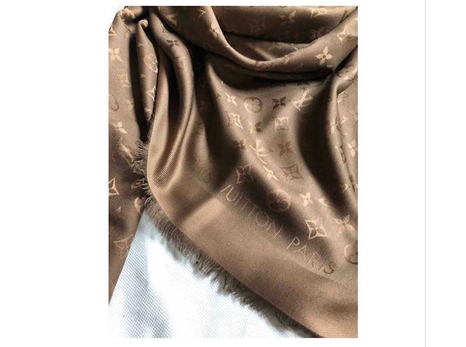 Louis Vuitton Lenços Dourado - vista 3