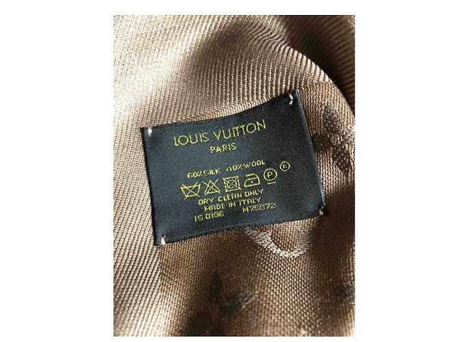 Louis Vuitton Lenços Dourado - vista 4
