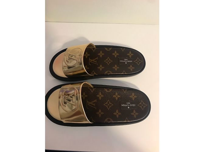 Louis Vuitton Flache Maultiere Kupfer - Ansicht 2