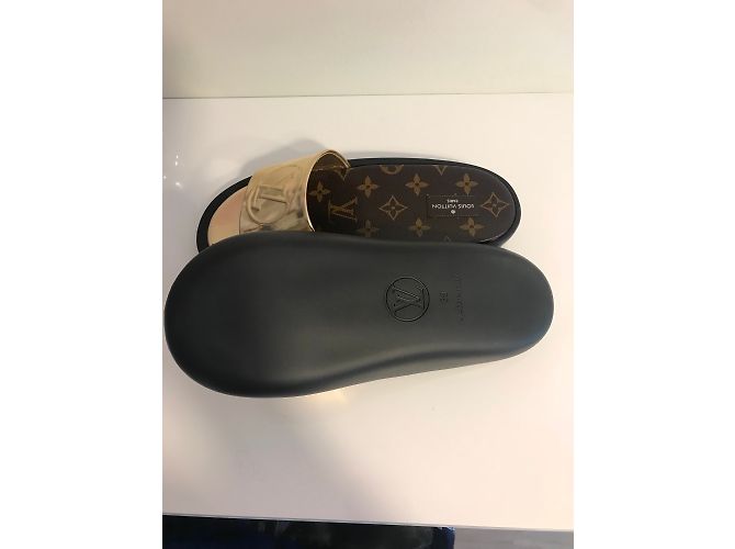 Louis Vuitton Flache Maultiere Kupfer - Ansicht 3