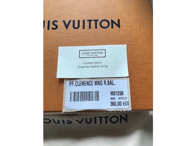 Louis Vuitton Damas de ébano con V Loop Chocolate - vista 4