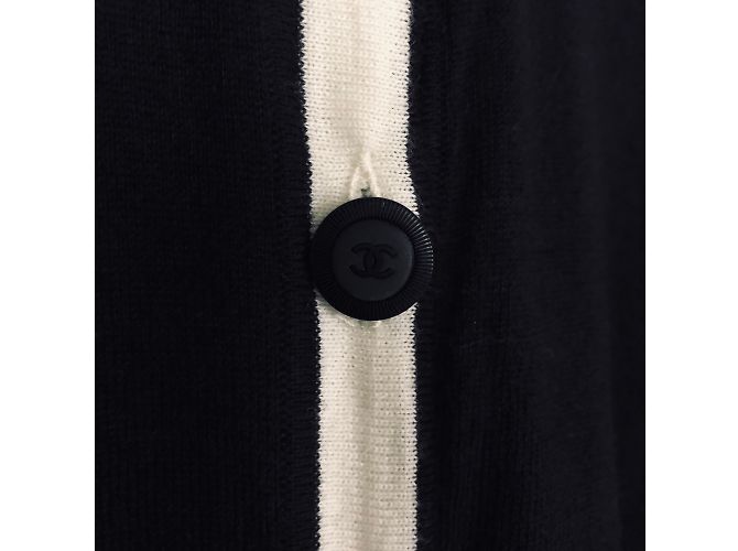 Cardigan Chanel Azul marino - vista 2