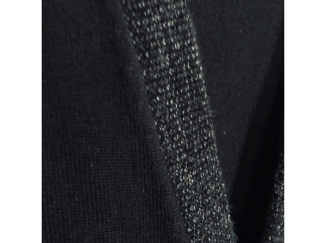 Cardigan Chanel Nero Grigio - vista 2