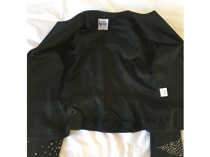 Angelo Tarlazzi Spencer Jacke Grau Wolle - Ansicht 6