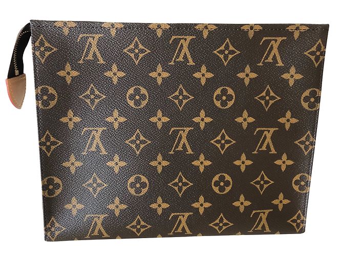 Louis Vuitton Borsa da toilette 26 Marrone - vista 2