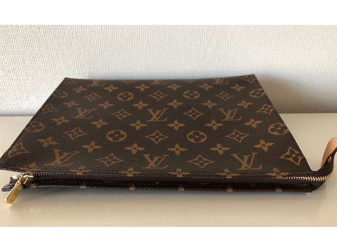 Louis Vuitton Borsa da toilette 26 Marrone - vista 3