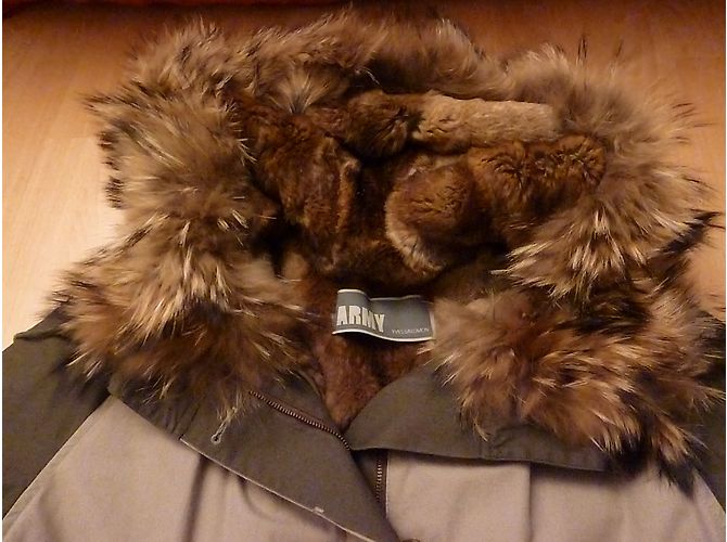 Parka Yves Salomon Army - vista 3