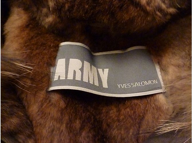 Parka Yves Salomon Army - vista 4