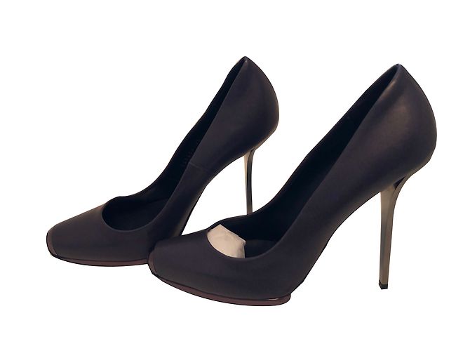 Stella Mc Cartney Stella McCartney Stiletto Pumps Anthrazitgrau - Ansicht 2