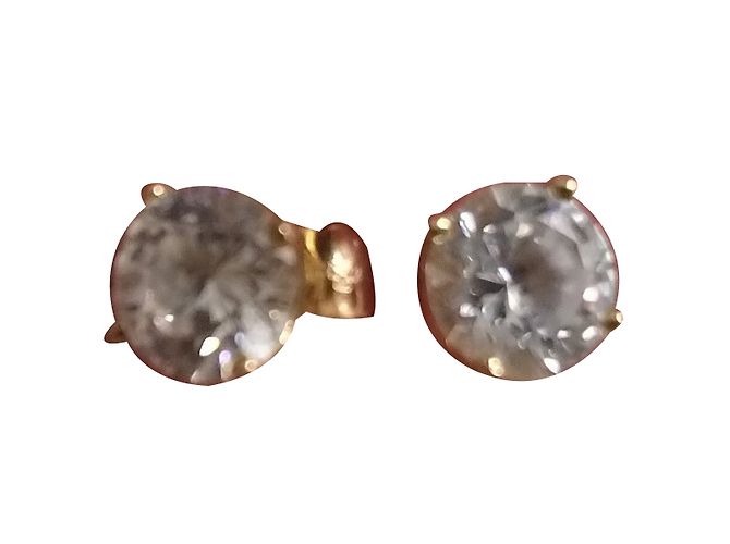 Burma Brincos Dourado - vista 2