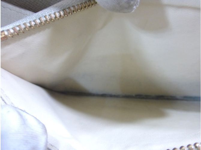 Louis Vuitton ZIPPY DAMIER AZUR WALLET Beige Bianco sporco - vista 12