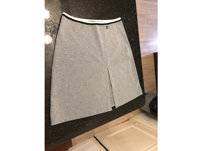 Chanel gonne Grigio - vista 7