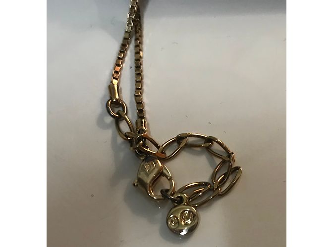 Collana con Pendente Swarovski in Cristalli Pavé Placcata Oro - vista 14