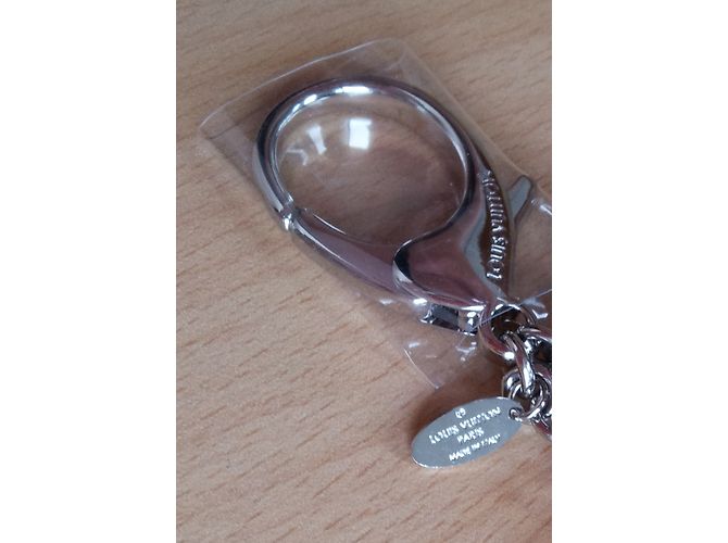 Louis Vuitton Multicoloured Key Ring Silver Multiple colors - view 5