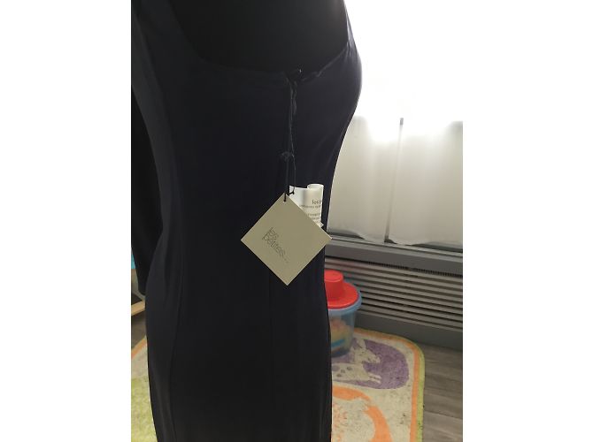 Les Petites Seidenkleid Blau Grösse 38 - Ansicht 6
