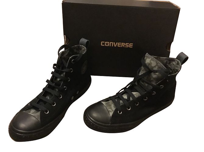 Converse Baskets montantes Chuck Taylor Noir - vue 2