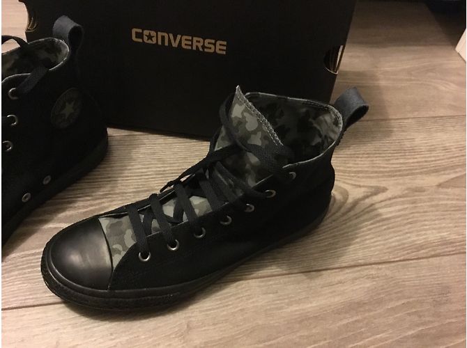 Converse Baskets montantes Chuck Taylor Noir - vue 3