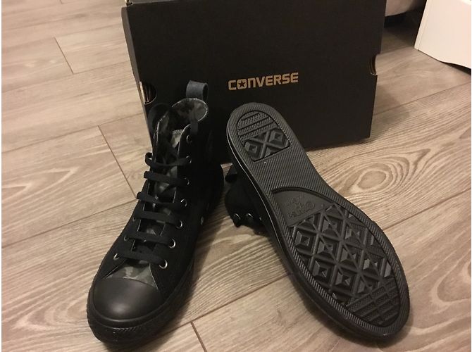 Converse Baskets montantes Chuck Taylor Noir - vue 5