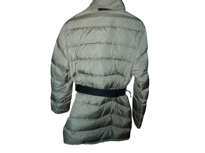 Prada Chaqueta Acolchada Beige Nylon - vista 2