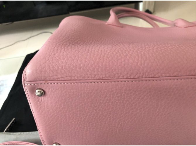 Chanel Pink Executive Cerf Tote Rosa - vista 4
