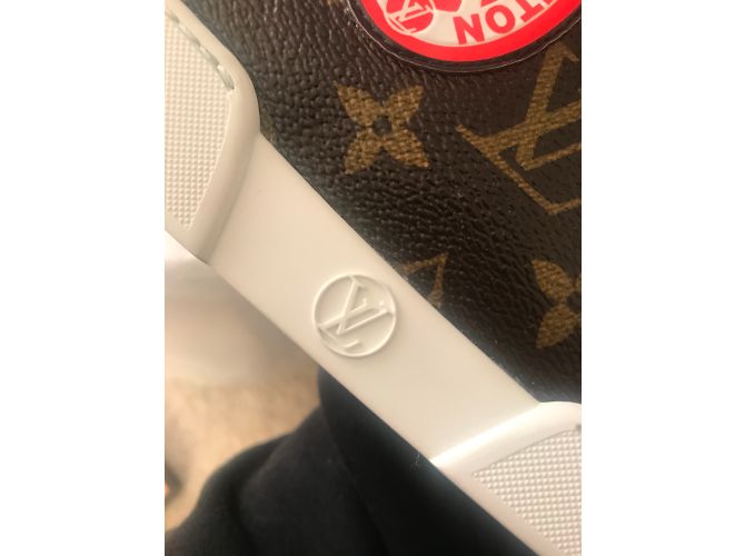 Louis Vuitton sneaker World Tours Boot Vuitton Cioccolato - vista 7