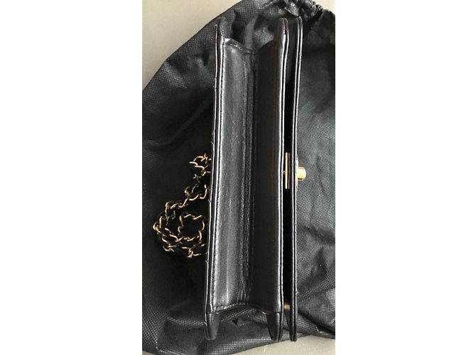 Wallet On Chain Chanel WOC Vintage Schwarz - Ansicht 3