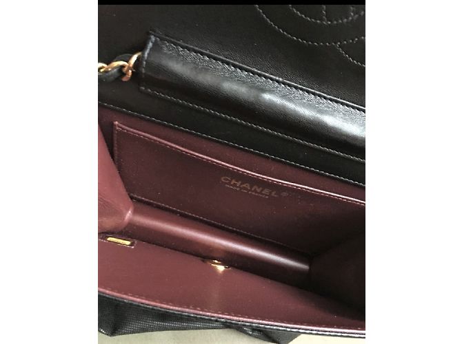 Wallet On Chain Chanel WOC Vintage Schwarz - Ansicht 8
