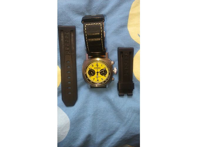 Autre Marque Orologio Panerai Ferrari Quadrante Giallo Pelle - vista 3
