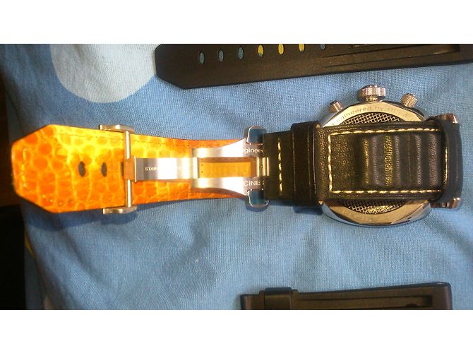 Autre Marque Orologio Panerai Ferrari Quadrante Giallo Pelle - vista 6