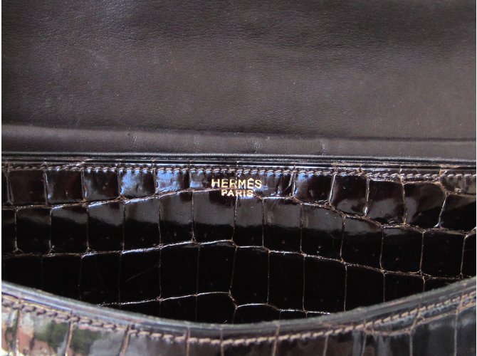 Hermès Florida Marrón oscuro - vista 9