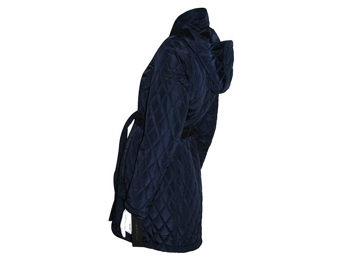 Donna Karan Cappotto trapuntato con cappuccio - vista 2