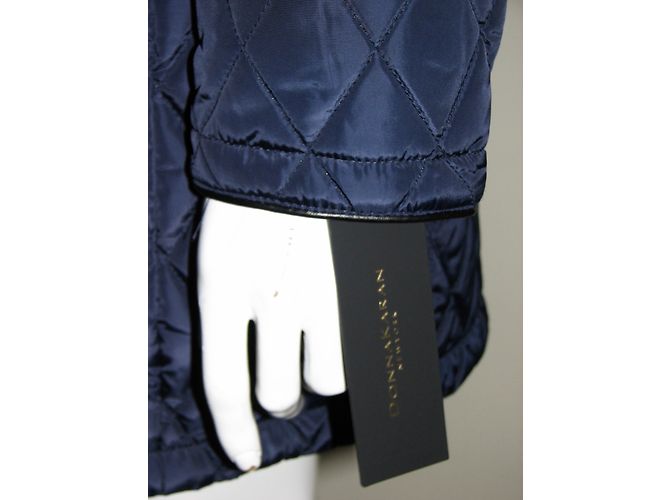 Donna Karan Cappotto trapuntato con cappuccio - vista 7