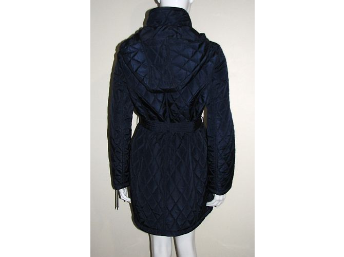 Donna Karan Cappotto trapuntato con cappuccio - vista 8