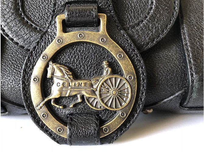 Céline Pferdekutsche Logo Tasche - Ansicht 3