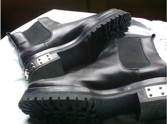 Alexander Mcqueen Botines chelsea - vista 3