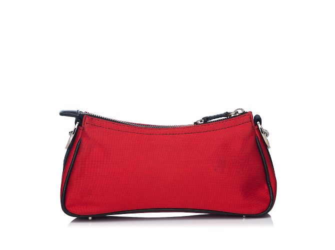 Dior Borsa a tracolla in tela - vista 3