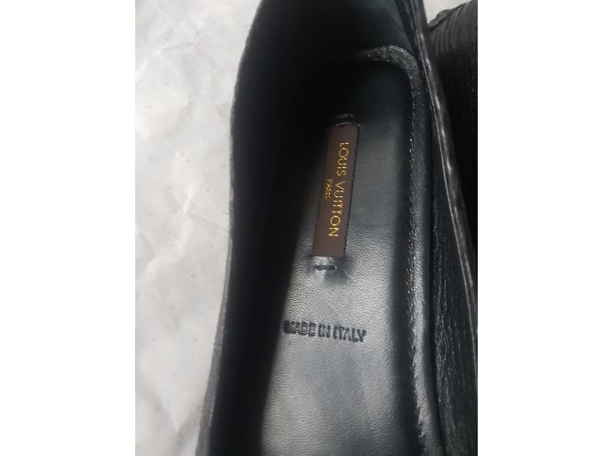 Bailarinas Louis Vuitton Oxford T37it Negro - vista 3