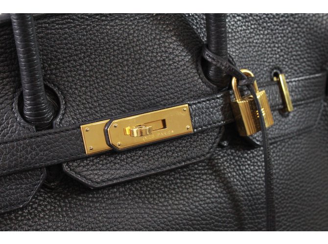 Hermès Birkin 35 Schwarz - Ansicht 3