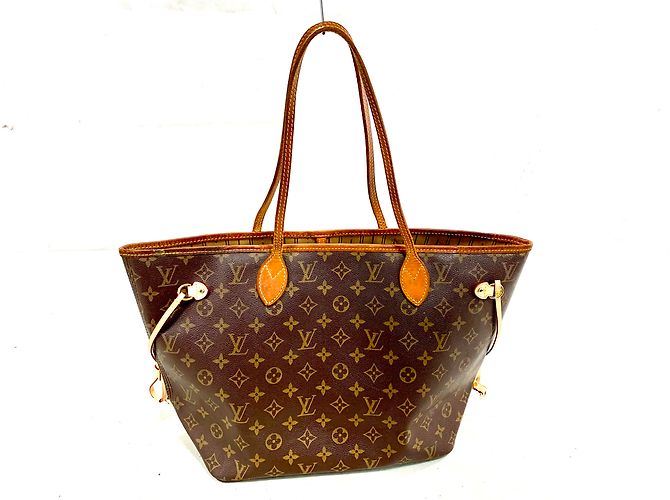 Neverfull Louis Vuitton NIEMALS MM-MONOGRAMM Braun - Ansicht 11